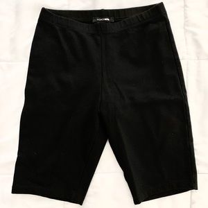 FASHION NOVA Black Bike Shorts